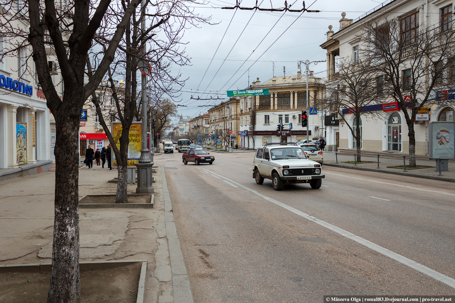 Большая Морская улица Севастополя