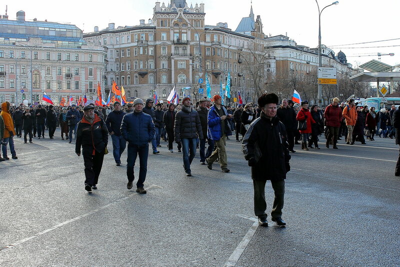 The march in memory of Boris Nemtsov