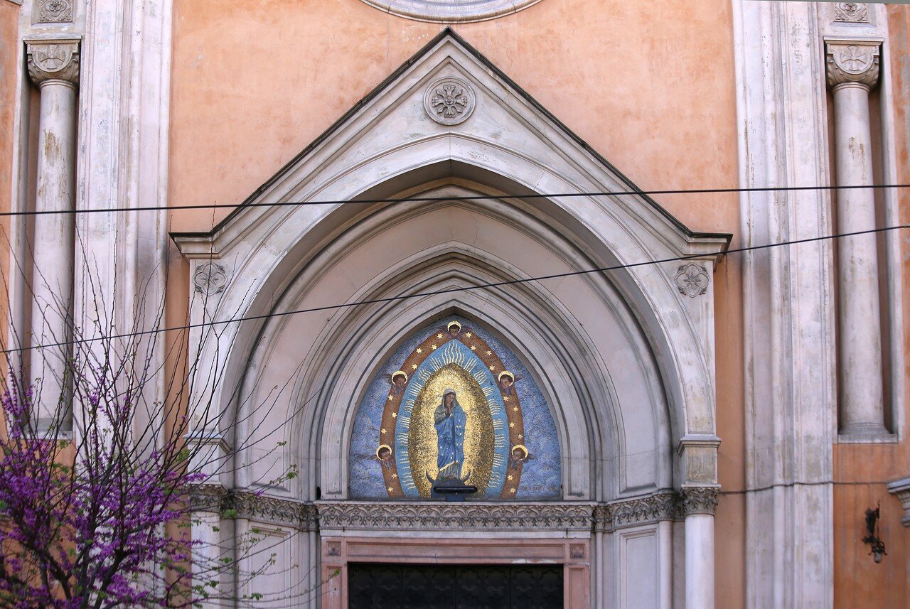 Rome. Church of the immaculate virgin in Esquilino (Chiesa di Santa Maria Immacolata all'esquilino)