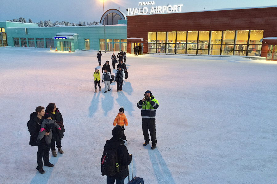 Аэропорт Ивало / Ivalo airport