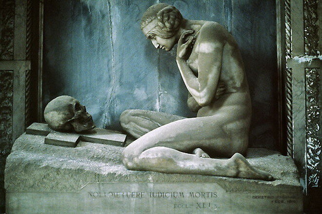Кладбище Монюманталь де Стальено. Генуя, Италия