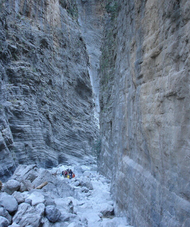 Самарийское ущелье. Крит, Греция
