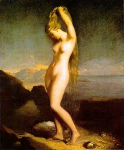 Т. Шассерио. Венера Анадиоменская. 1835