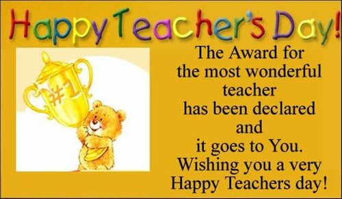 International Holidays World Teachers Day - Free beautiful animated ecards
