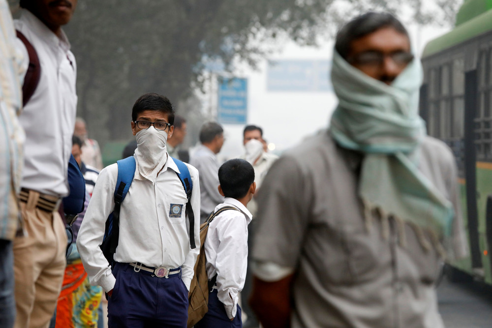 Нью-Дели накрыл токсичный смог