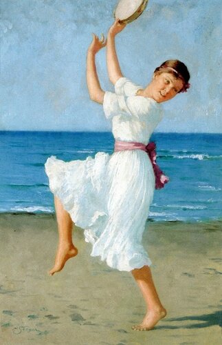 Hermann Seeger - Girl on the Beach