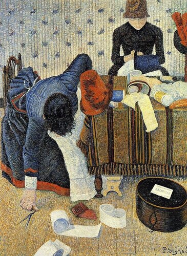 Paul Signac - Deux stylistes, Rue du Caire