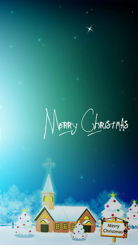 Hermosa postal de «feliz navidad» - Gratis de hermosas animadas tarjetas postales con el deseo feliz navidad
