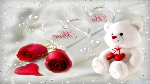 Sweet Valentine’s Day Card for Friends - The most beautiful free live greeting cards for Valentine's day Feb. 14, 2024
