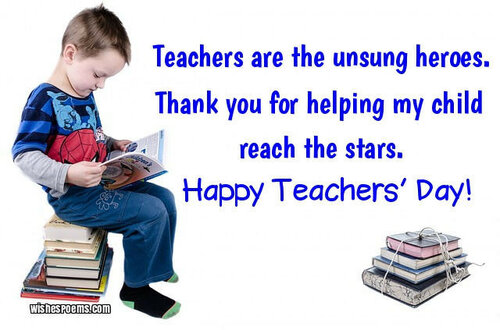 Happy Teachers Day Greetings - Free beautiful animated ecards
