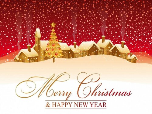 Bella cartolina d'auguri di «buon natale» con le proprie mani - Gratis bellissime cartoline animate con l'augurio di un Buon Natale
