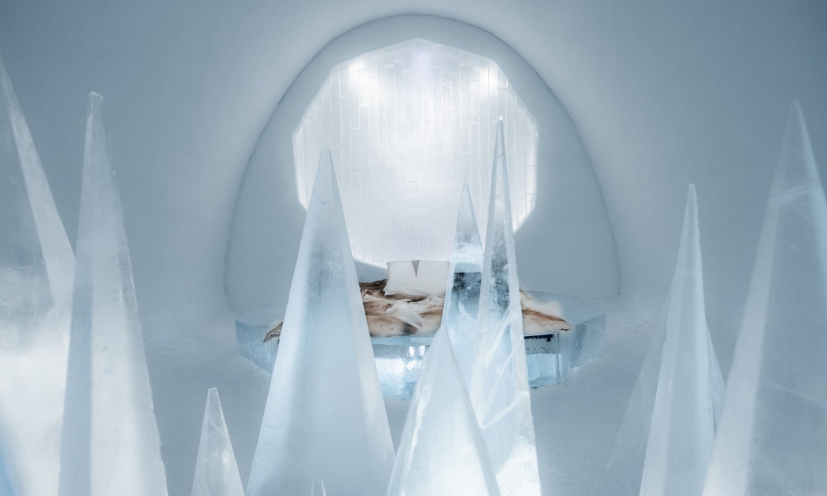 Зимний дворец: ледяной отель в Швеции открывает свои двери