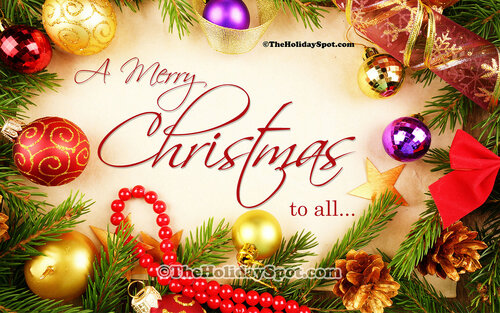 Awesome Merry Christmas Card With Wishes - Free beautiful animated greeting cards with wishes for a happy Christmas
