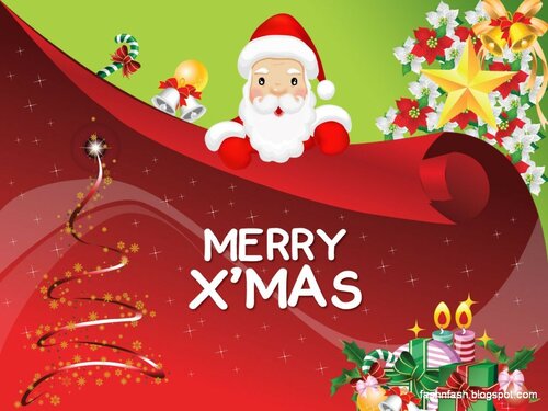 Live Merry christmas cards - Free beautiful animated greeting cards with wishes for a happy Christmas
