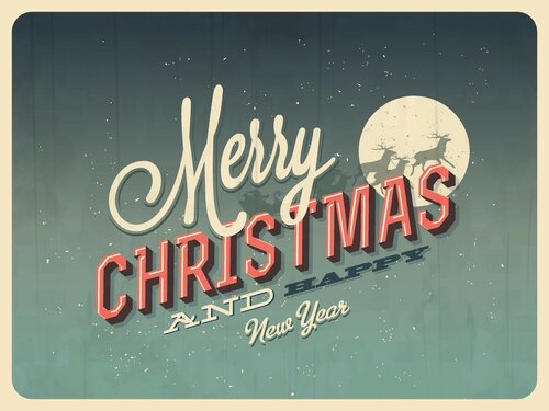 Hermosa postal de «feliz navidad» - Gratis de hermosas animadas tarjetas postales con el deseo feliz navidad
