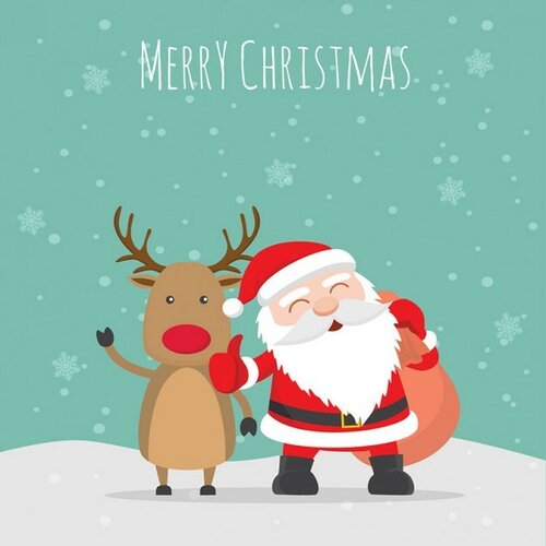 Hermosa postal de «feliz navidad» en línea - Gratis de hermosas animadas tarjetas postales con el deseo feliz navidad
