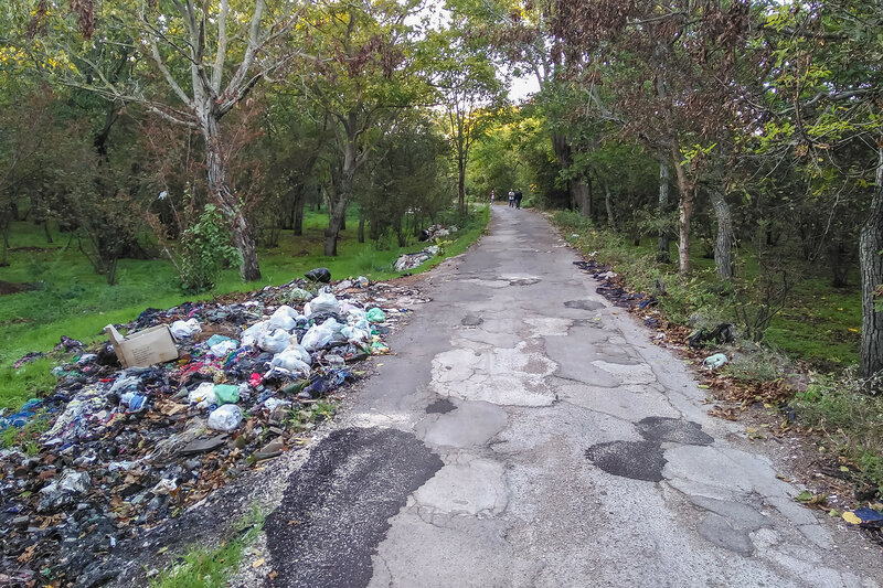 Осенняя Кампания с велосипедом