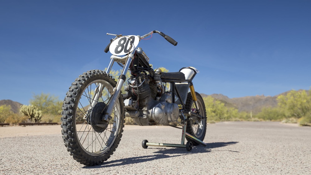 Старинный мотоцикл Vincent Rapide Series B Hillclimber 1948