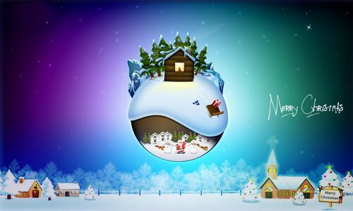 Live Merry Christmas Card With Wishes - Free beautiful animated greeting cards with wishes for a happy Christmas
