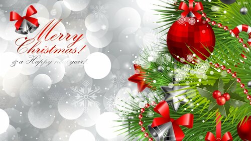 Christmas Images - Free beautiful animated greeting cards with wishes for a happy Christmas
