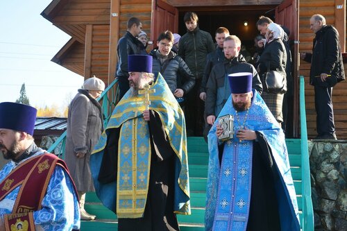 Крестный ход на Покров Пресвятой Богородицы в г. Чусовой