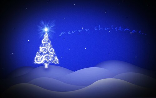 Preciosa imagen con el deseo de «feliz navidad» - Gratis de hermosas animadas tarjetas postales con el deseo feliz navidad
