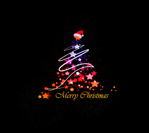 Merry Christmas Card With Wishes - Free beautiful animated greeting cards with wishes for a happy Christmas
