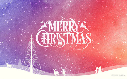 Beautiful Christmas greeting Card - Free beautiful animated greeting cards with wishes for a happy Christmas
