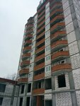 город Ступино ЖК Банный-1 январь 2018 первая очередь 1-я строительства фасад корпуса 1