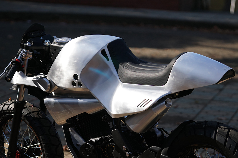 Ask Motorcycles: кастом Honda TLR200 Half Next Era 200