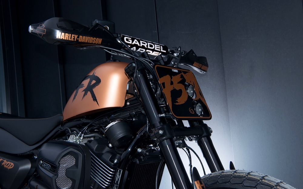 Harley-Davidson Lugano: трекер Flat Rod