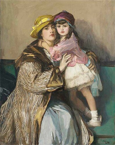 Sir John Lavery - Eileen and Diana