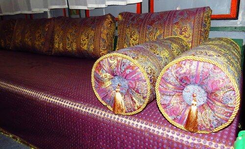 Диванные подушки в гареме хана Кырым-Гирея