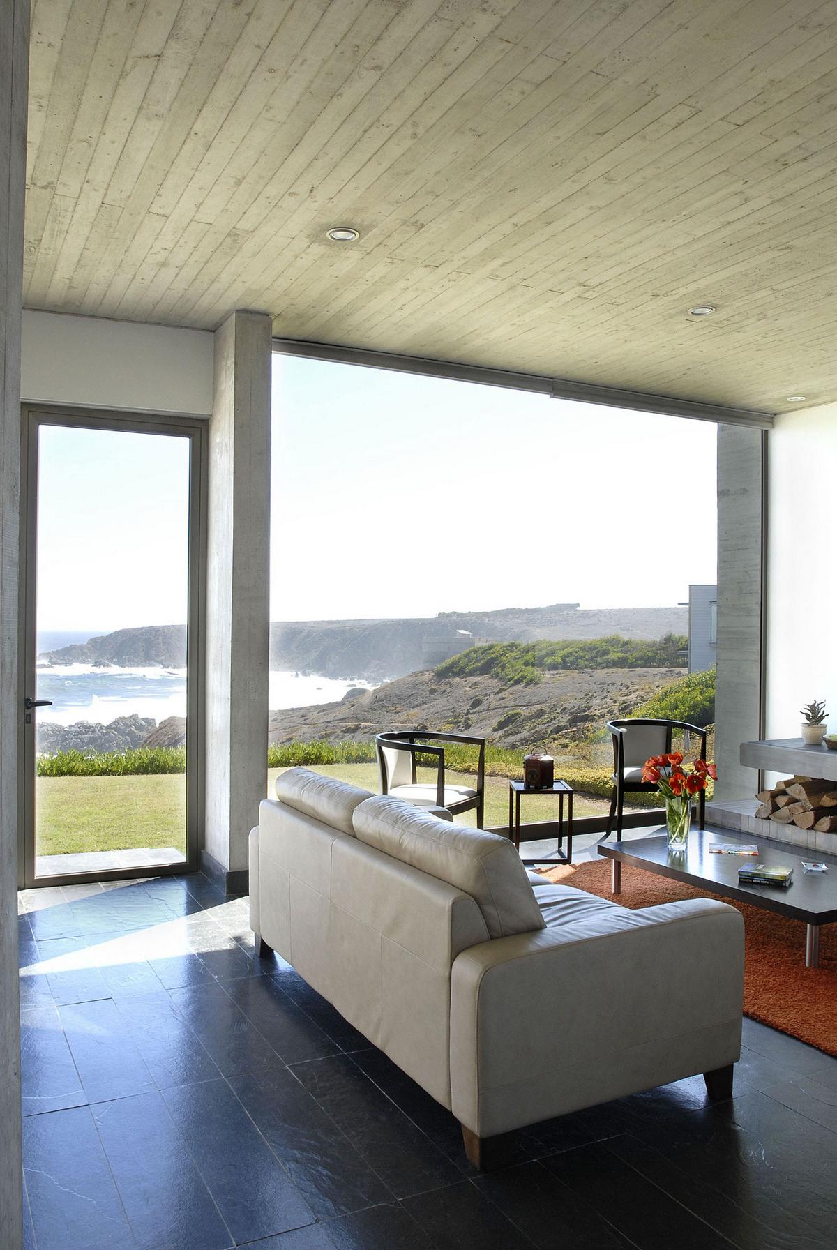 DX Arquitectos, частный дом в Кокимбо, дома в Чили, дом на берегу Тихого океана, вид на океан из частного дома, терраса с видом на океан, German Alzerreca