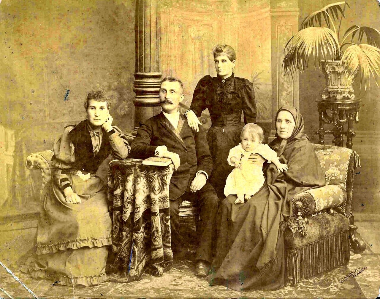 Ребенок в семье графа. Семья купца 19 век. Семья купца Красильникова в Череповце 19 век.