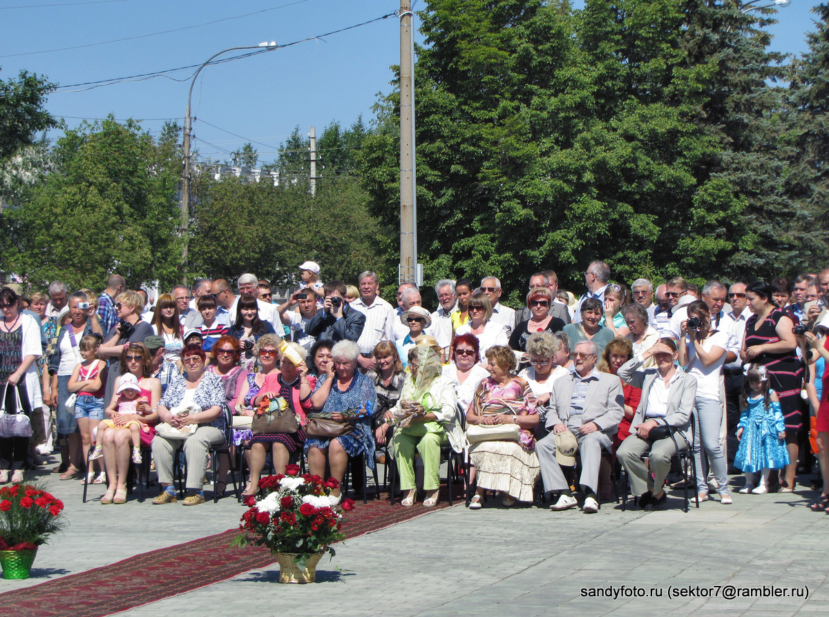 Открытие памятника Фёдору Никифоровичу Плевако в Троицке
