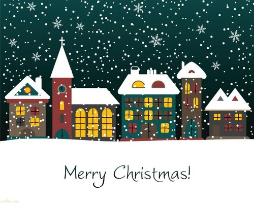 Colorato dal vivo auguri di «buon natale» - Gratis bellissime cartoline animate con l'augurio di un Buon Natale
