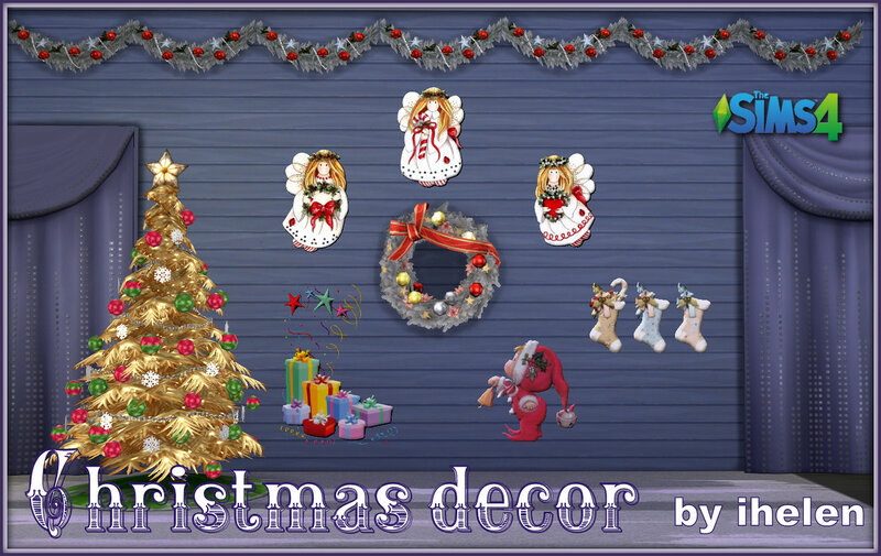 Christmas decor(TS4) by ihelen