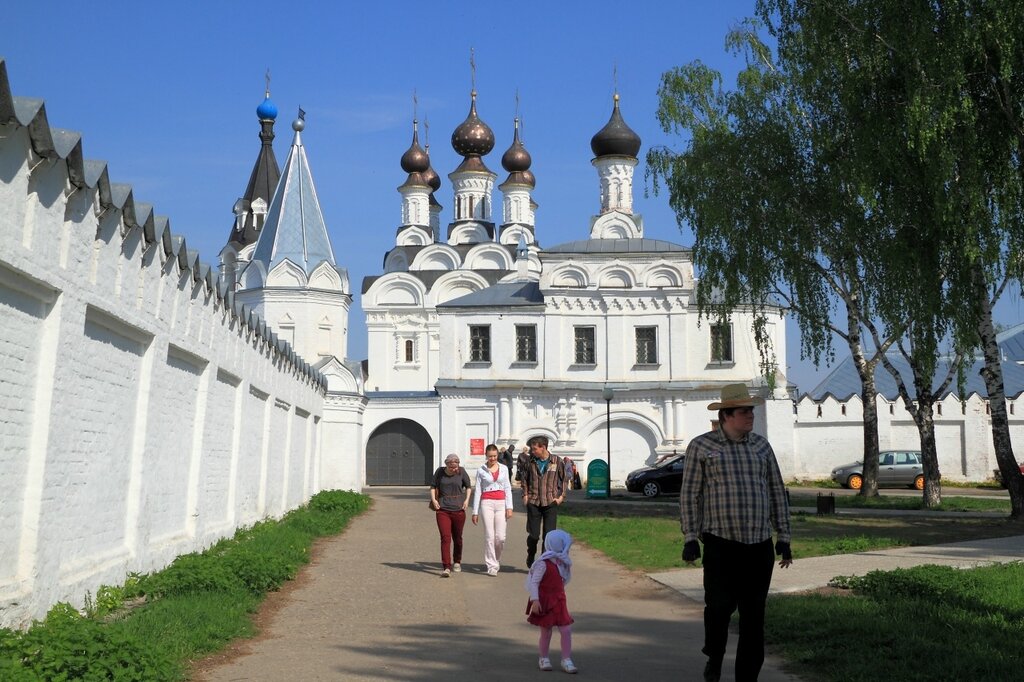Благовещенский монастырь и стены Свято-Троицкого монастыря, Муром