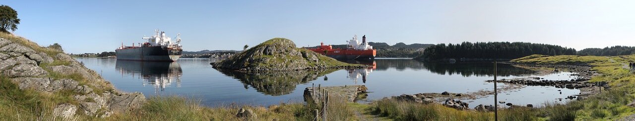 Авалдснес.  Avaldsnes, panorama