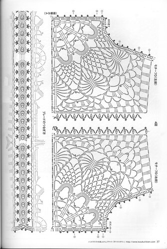 Knitting of a beautiful Pineapple pattern NV70173 2013