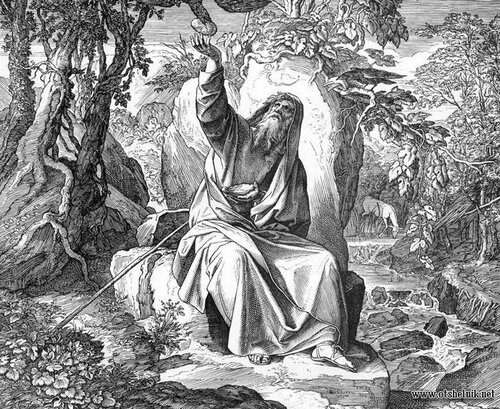 Пророк Илия. вороны кормят Илию