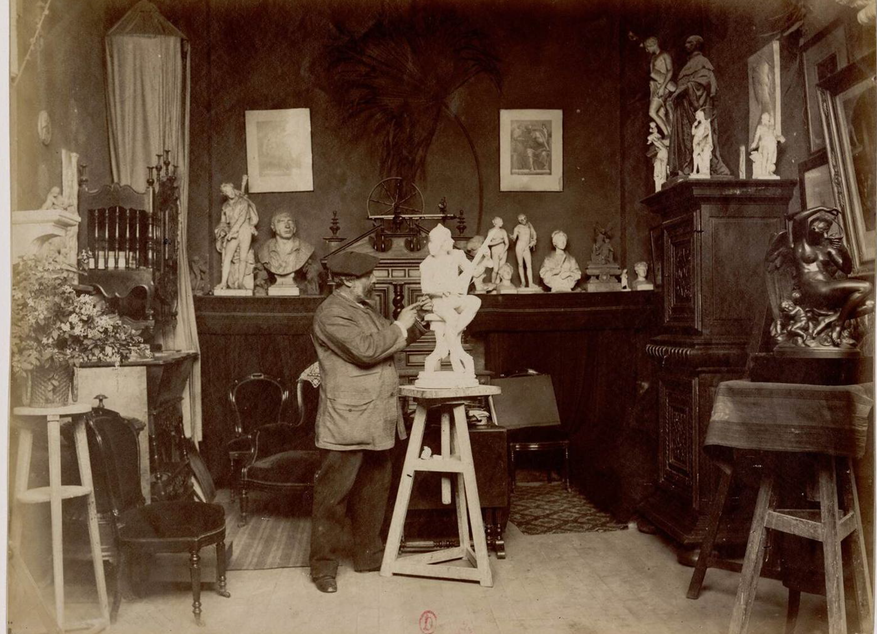 Эмиль Андре Буассо (1842-1923) скульптор