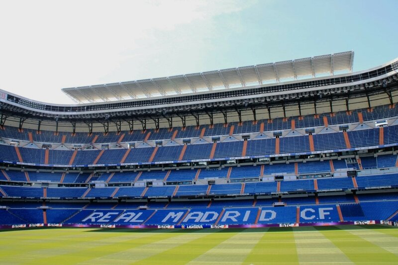 Мадрид, стадион "Сантьяго Бернабеу" (Madrid stadium "Santiago Bernabeu")