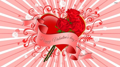 Sweet Valentine’s Day eCard for Girlfriend - The most beautiful free live greeting cards for Valentine's day Feb. 14, 2024
