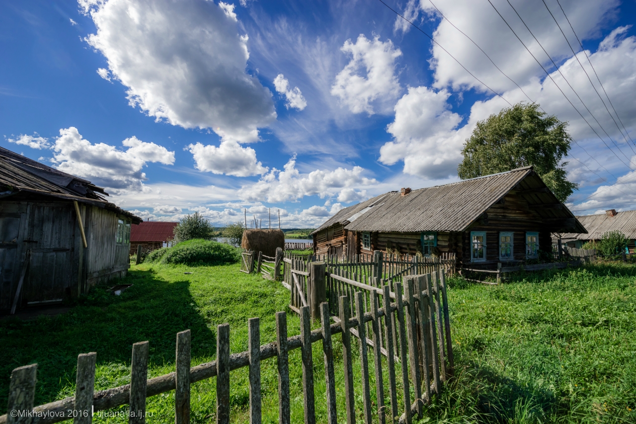 Парк в деревне