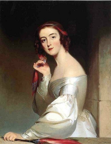 Thomas Sully - Portrait of Miss Ann Elliott, Beaufort, South Carolina