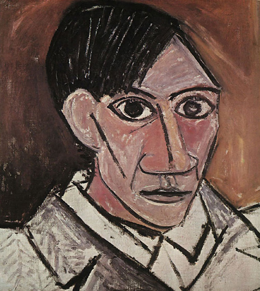 Self-portraits of Pablo Picasso