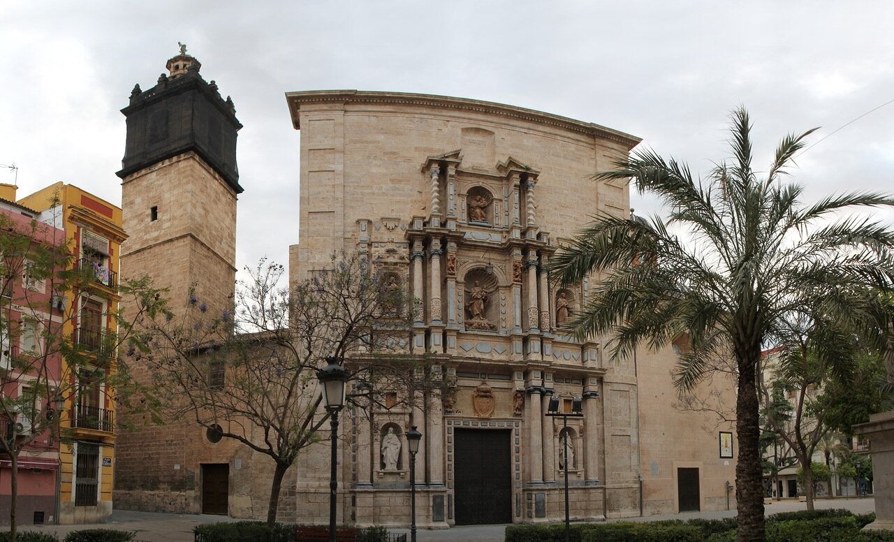 Valencia. Church of the Holy cross (Parroquia de la Santísima Cruz)