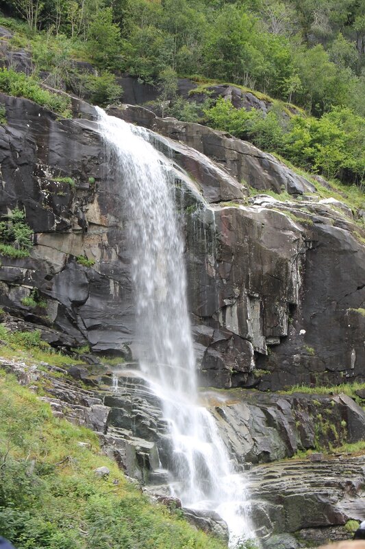 The Hardangerfjord, Fyksesund. Fyksesund, Hardangerfjord, 